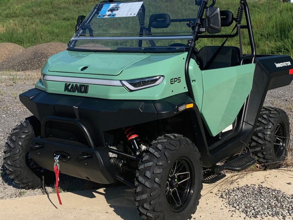 Kandi Innovator e10K electric side-by-side — green